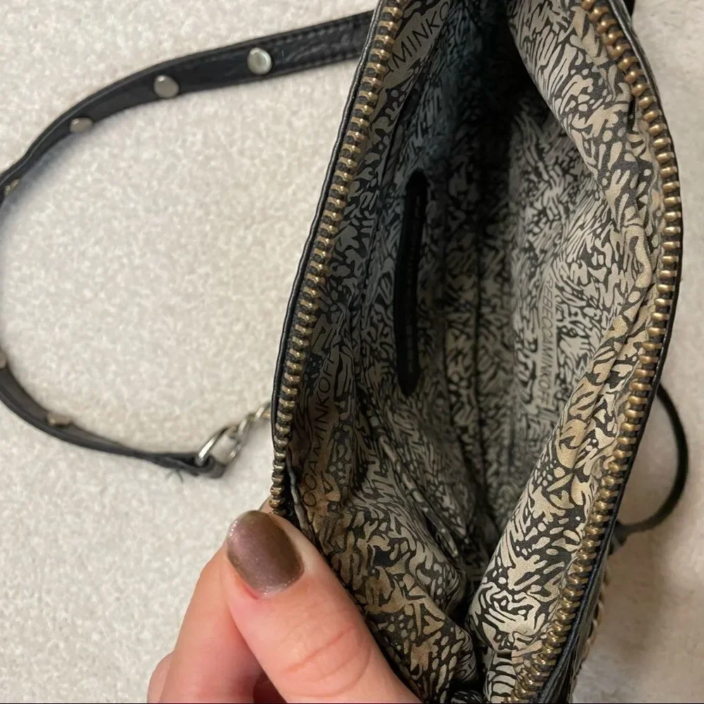 Rebecca Minkoff Mini Mac Black Leather Crossbody